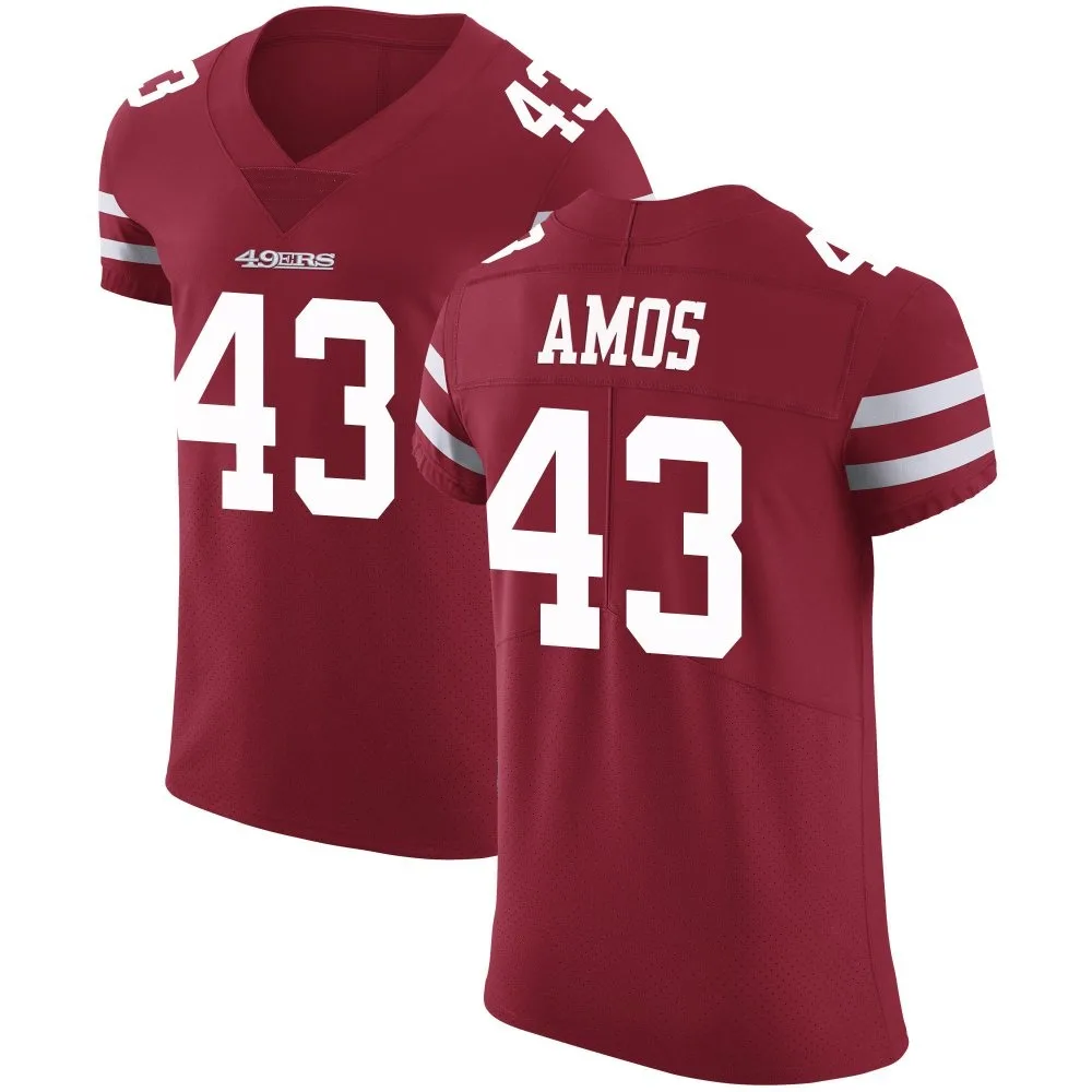 Men's San Francisco 49ers Adrian Amos Nike Team Color Vapor Untouchable Elite Red Jersey Men's San Francisco 49ers Adrian Amos Nike Team Color Vapor Untouchable Elite Red Jersey