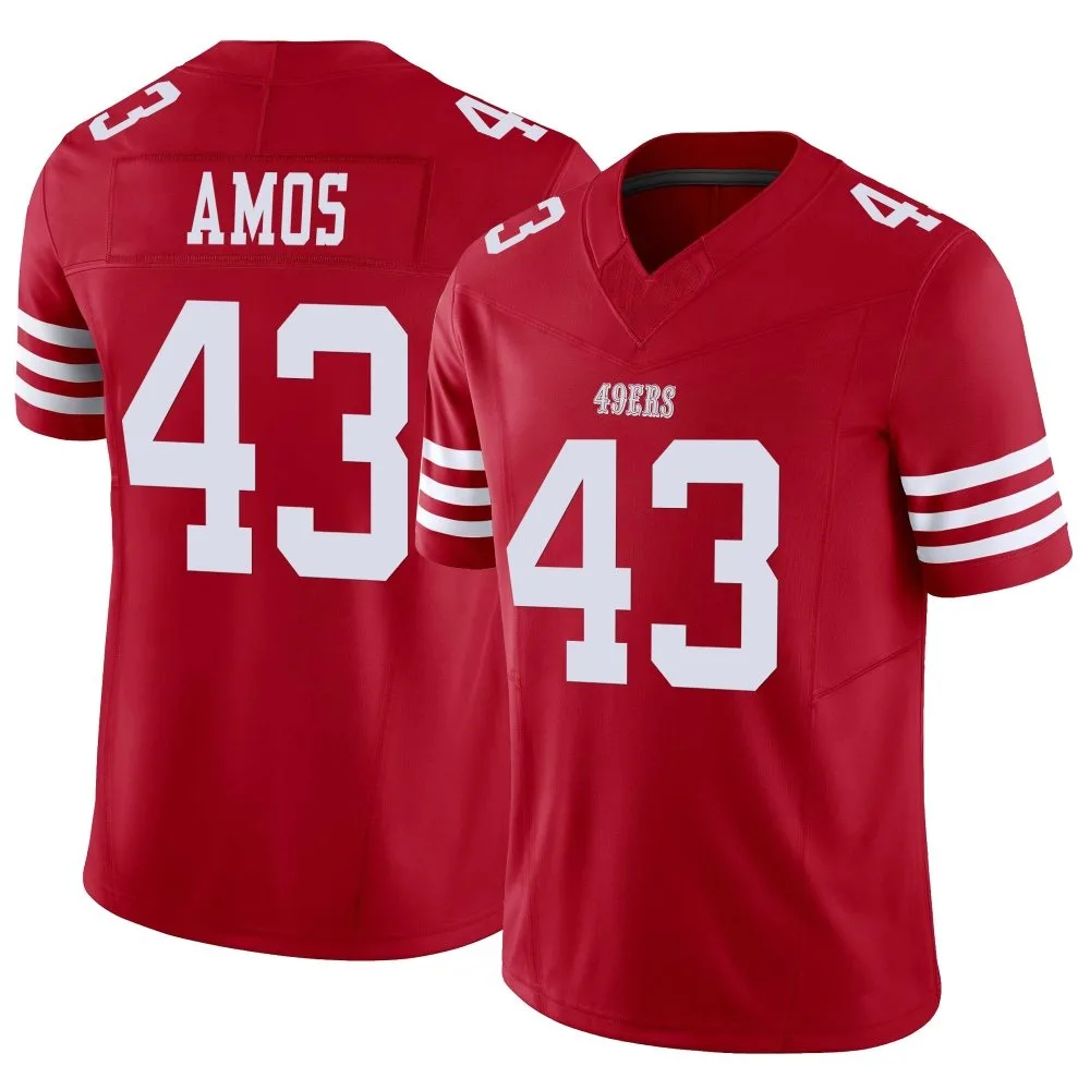 Men's San Francisco 49ers Adrian Amos Nike Vapor F.U.S.E. Limited Scarlet Jersey Men's San Francisco 49ers Adrian Amos Nike Vapor F.U.S.E. Limited Scarlet Jersey