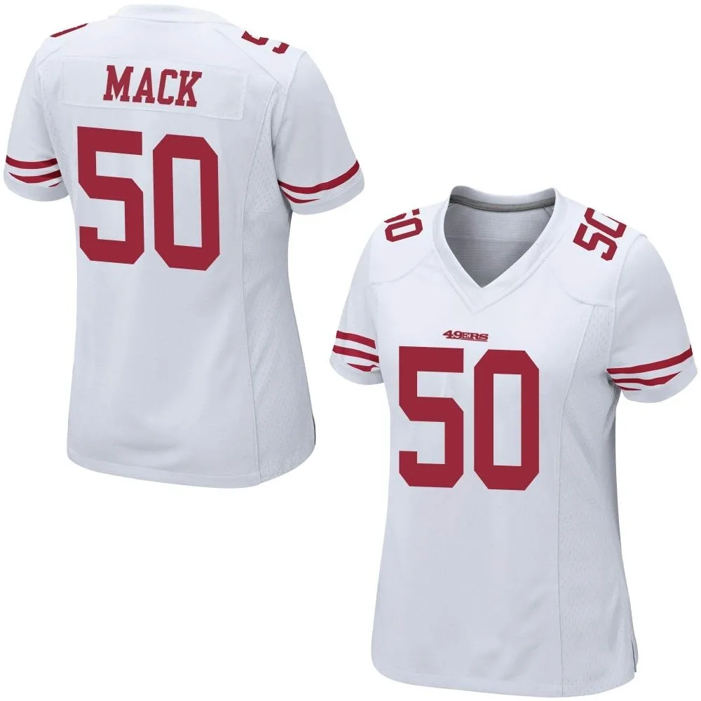 Women's San Francisco 49ers Alex Mack Nike Game White Jersey Women's San Francisco 49ers Alex Mack Nike Game White Jersey