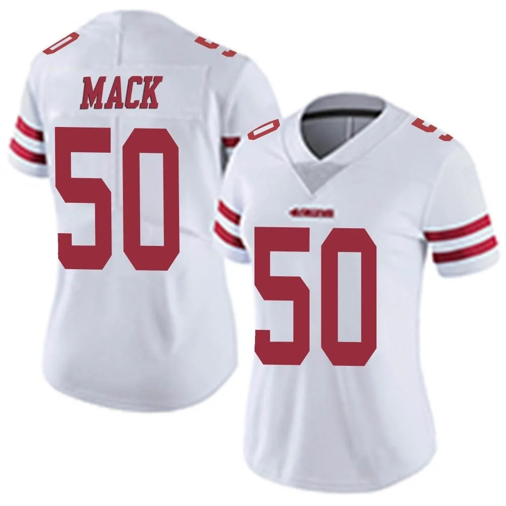 Women's San Francisco 49ers Alex Mack Nike Vapor Untouchable Limited White Jersey Women's San Francisco 49ers Alex Mack Nike Vapor Untouchable Limited White Jersey