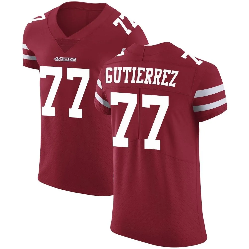 Men's San Francisco 49ers Alfredo Gutierrez Nike Team Color Vapor Untouchable Elite Red Jersey Men's San Francisco 49ers Alfredo Gutierrez Nike Team Color Vapor Untouchable Elite Red Jersey