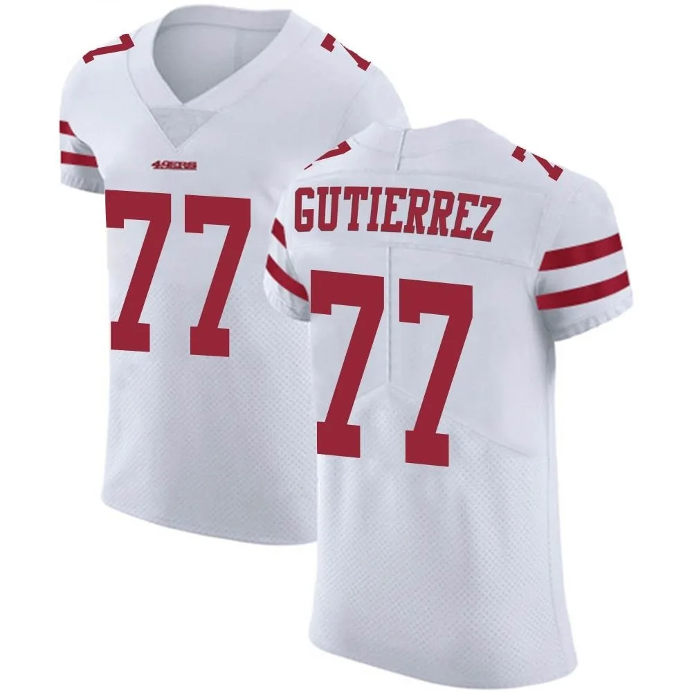 Men's San Francisco 49ers Alfredo Gutierrez Nike Vapor Untouchable Elite White Jersey Men's San Francisco 49ers Alfredo Gutierrez Nike Vapor Untouchable Elite White Jersey