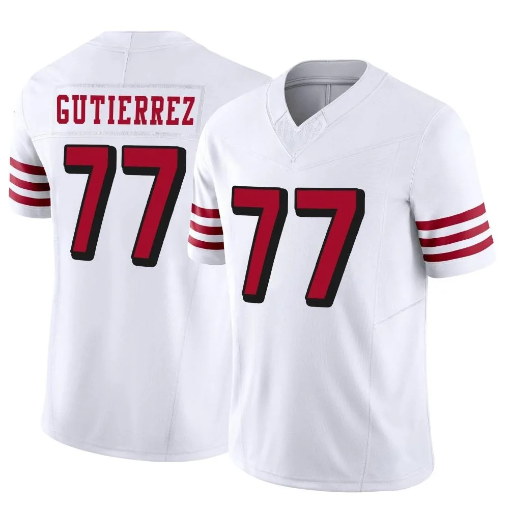 Youth San Francisco 49ers Alfredo Gutierrez Nike Alternate Vapor F.U.S.E. Limited White Jersey Youth San Francisco 49ers Alfredo Gutierrez Nike Alternate Vapor F.U.S.E. Limited White Jersey