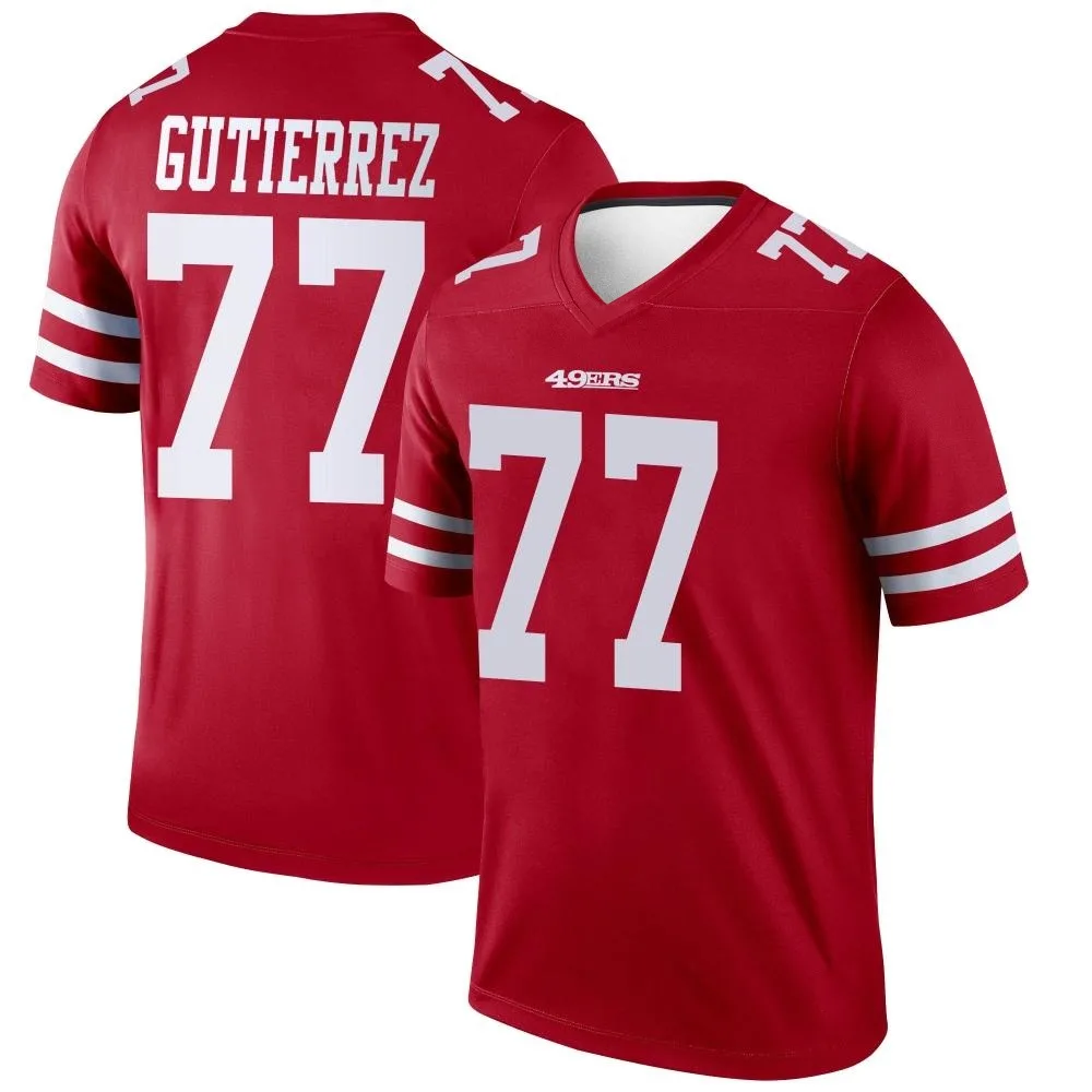 Youth San Francisco 49ers Alfredo Gutierrez Nike Legend Scarlet Jersey Youth San Francisco 49ers Alfredo Gutierrez Nike Legend Scarlet Jersey