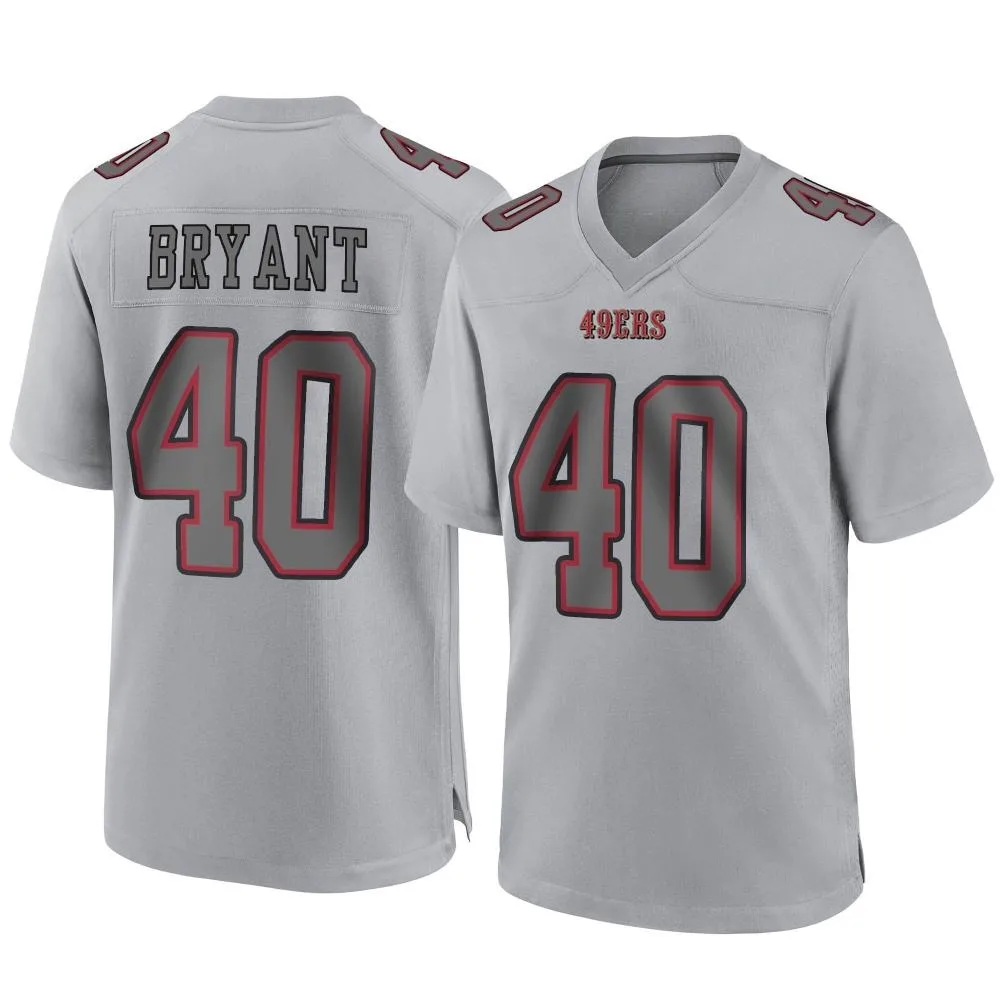 Men's San Francisco 49ers Austin Bryant Nike Atmosphere Fashion Game Gray Jersey Men's San Francisco 49ers Austin Bryant Nike Atmosphere Fashion Game Gray Jersey