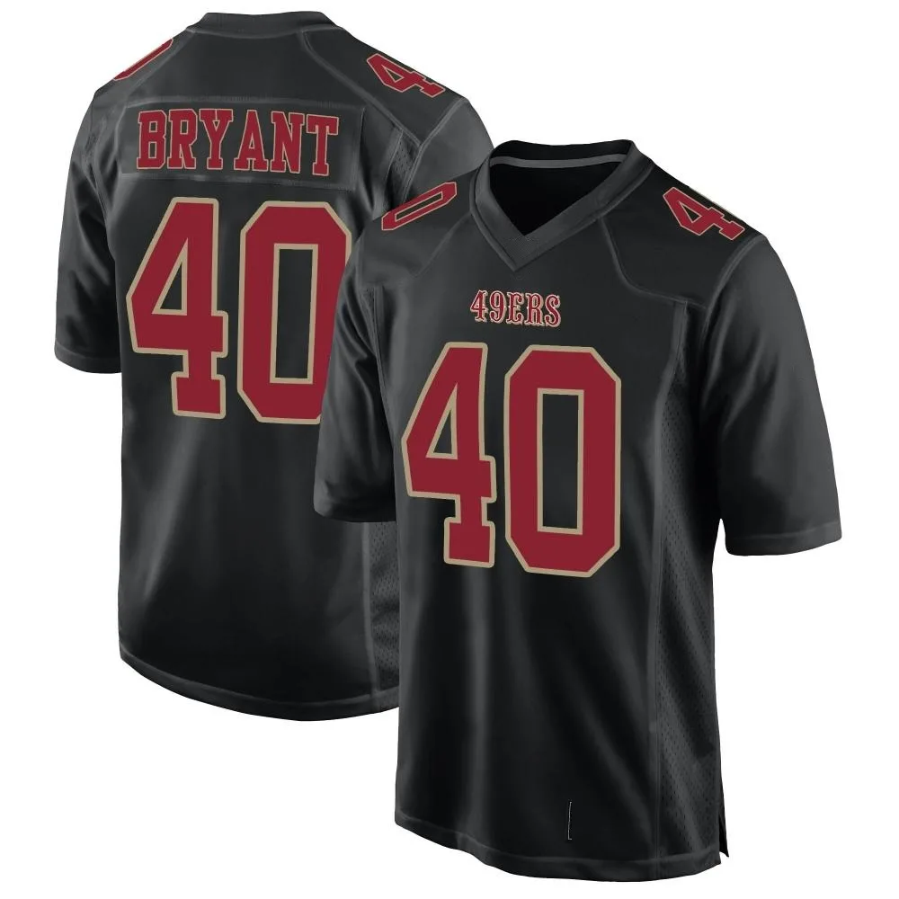 Men's San Francisco 49ers Austin Bryant Nike Fashion Game Black Jersey Men's San Francisco 49ers Austin Bryant Nike Fashion Game Black Jersey