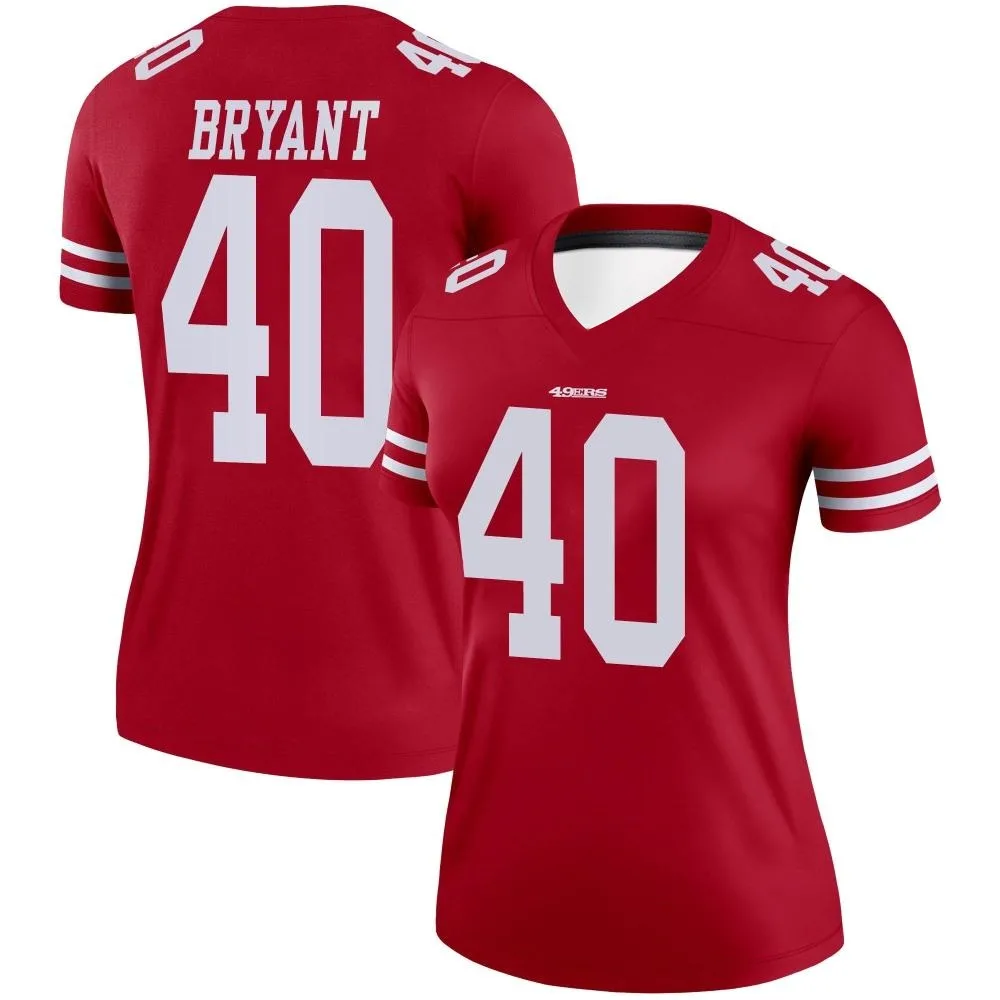 Women's San Francisco 49ers Austin Bryant Nike Legend Scarlet Jersey Women's San Francisco 49ers Austin Bryant Nike Legend Scarlet Jersey
