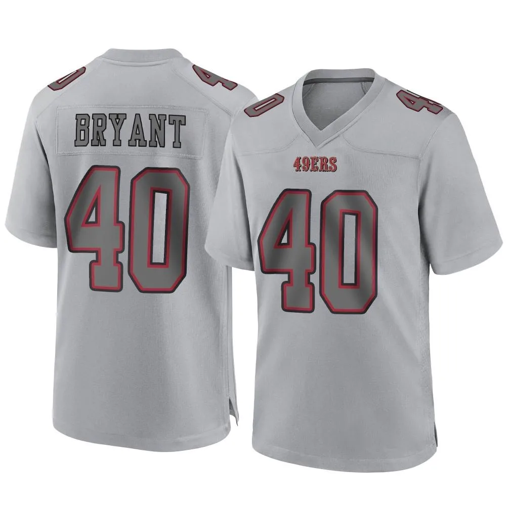 Youth San Francisco 49ers Austin Bryant Nike Atmosphere Fashion Game Gray Jersey Youth San Francisco 49ers Austin Bryant Nike Atmosphere Fashion Game Gray Jersey