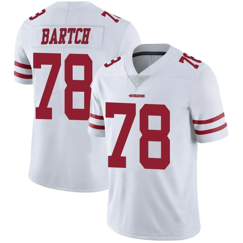 Youth San Francisco 49ers Ben Bartch Nike Vapor Untouchable Limited White Jersey Youth San Francisco 49ers Ben Bartch Nike Vapor Untouchable Limited White Jersey