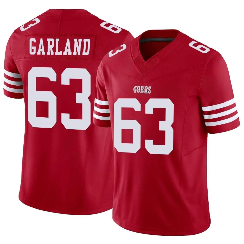 Men's San Francisco 49ers Ben Garland Nike Vapor F.U.S.E. Limited Scarlet Jersey Men's San Francisco 49ers Ben Garland Nike Vapor F.U.S.E. Limited Scarlet Jersey