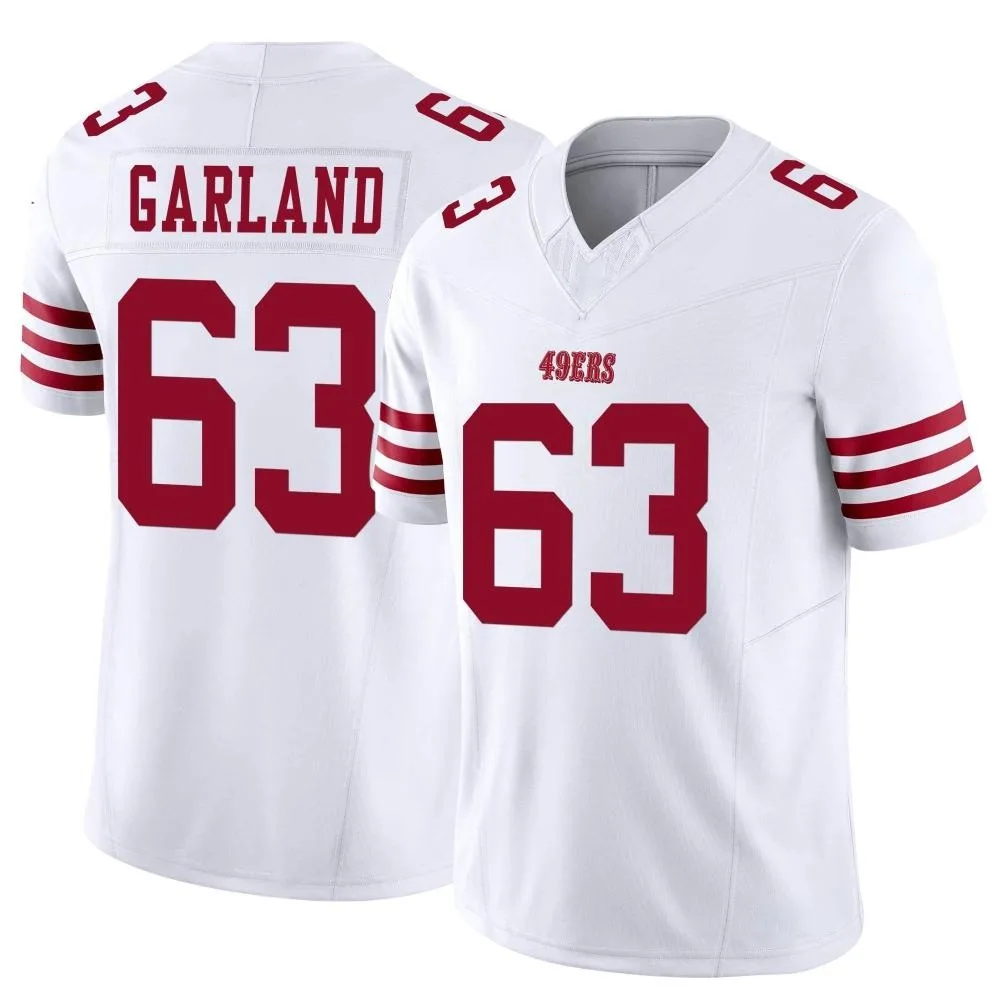 Men's San Francisco 49ers Ben Garland Nike Vapor F.U.S.E. Limited White Jersey Men's San Francisco 49ers Ben Garland Nike Vapor F.U.S.E. Limited White Jersey