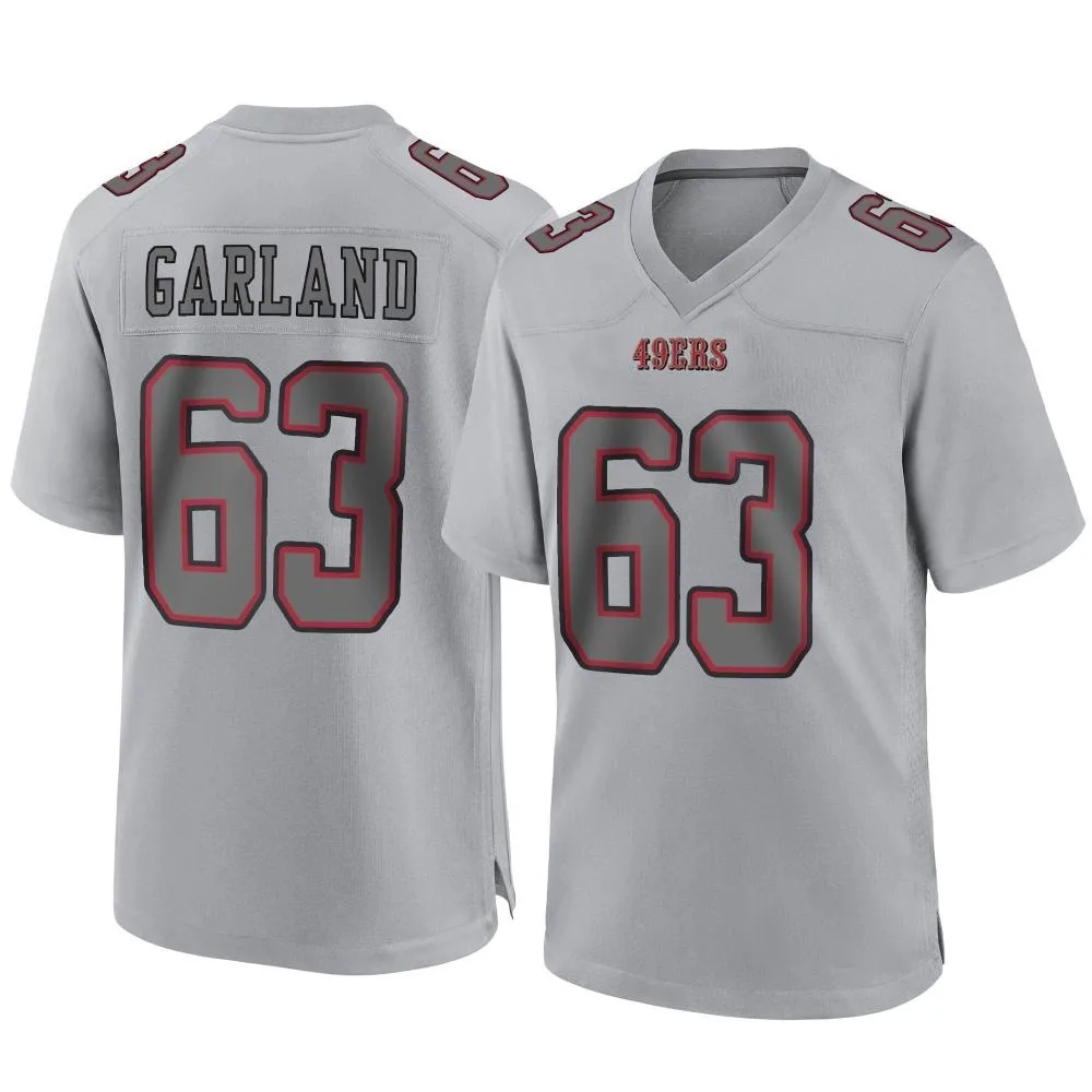Youth San Francisco 49ers Ben Garland Nike Atmosphere Fashion Game Gray Jersey Youth San Francisco 49ers Ben Garland Nike Atmosphere Fashion Game Gray Jersey