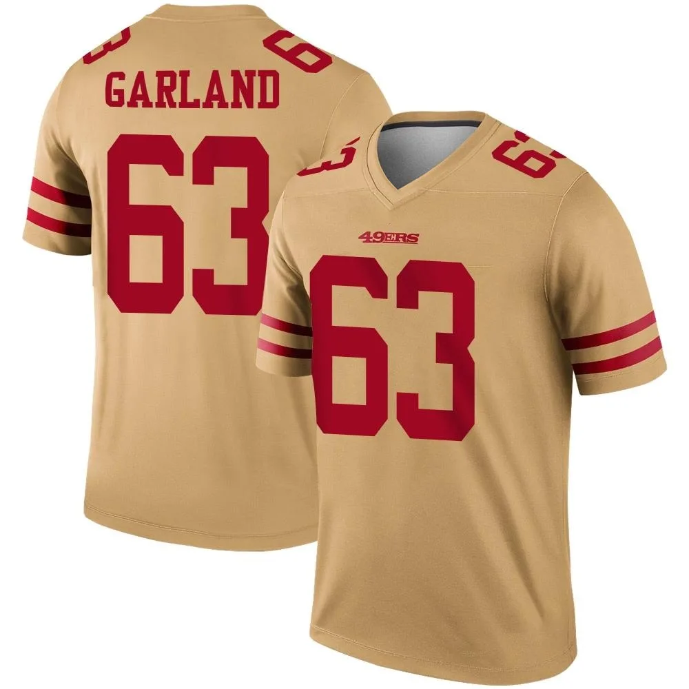 Youth San Francisco 49ers Ben Garland Nike Inverted Legend Gold Jersey Youth San Francisco 49ers Ben Garland Nike Inverted Legend Gold Jersey