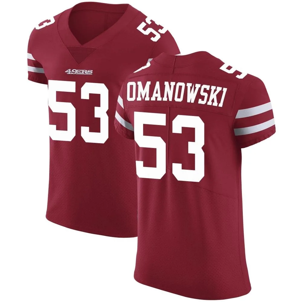 Men's San Francisco 49ers Bill Romanowski Nike Team Color Vapor Untouchable Elite Red Jersey Men's San Francisco 49ers Bill Romanowski Nike Team Color Vapor Untouchable Elite Red Jersey