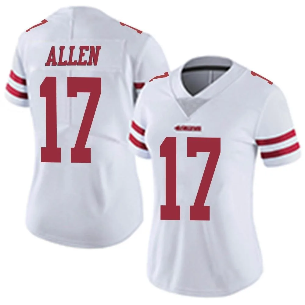 Women's San Francisco 49ers Brandon Allen Nike Vapor Untouchable Limited White Jersey Women's San Francisco 49ers Brandon Allen Nike Vapor Untouchable Limited White Jersey
