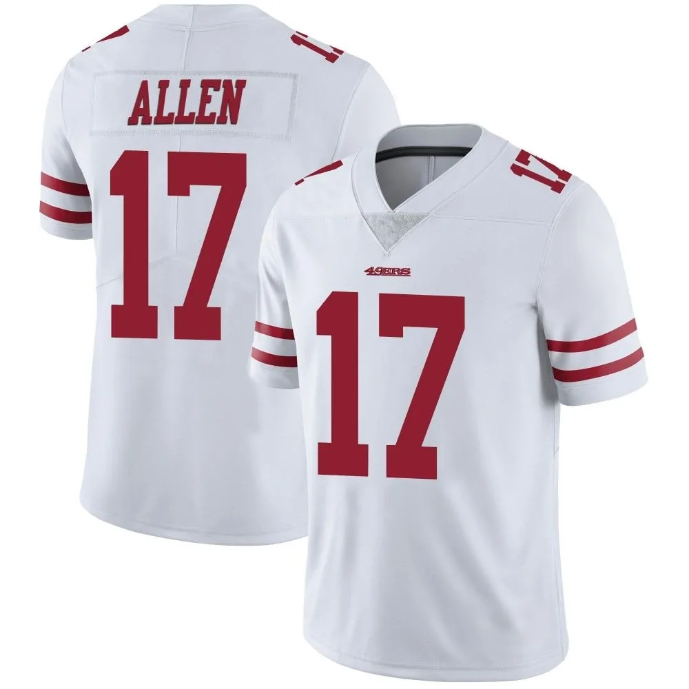 Youth San Francisco 49ers Brandon Allen Nike Vapor Untouchable Limited White Jersey Youth San Francisco 49ers Brandon Allen Nike Vapor Untouchable Limited White Jersey