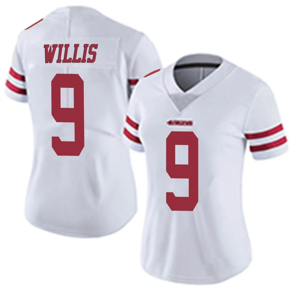 Women's San Francisco 49ers Brayden Willis Nike Vapor Untouchable Limited White Jersey Women's San Francisco 49ers Brayden Willis Nike Vapor Untouchable Limited White Jersey