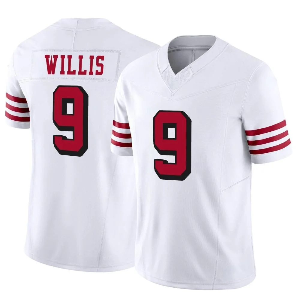 Youth San Francisco 49ers Brayden Willis Nike Alternate Vapor F.U.S.E. Limited White Jersey Youth San Francisco 49ers Brayden Willis Nike Alternate Vapor F.U.S.E. Limited White Jersey