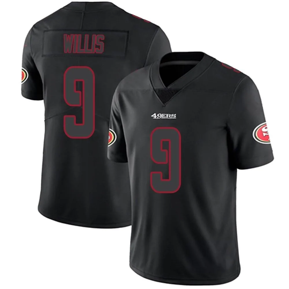Youth San Francisco 49ers Brayden Willis Nike Limited Black Impact Jersey Youth San Francisco 49ers Brayden Willis Nike Limited Black Impact Jersey