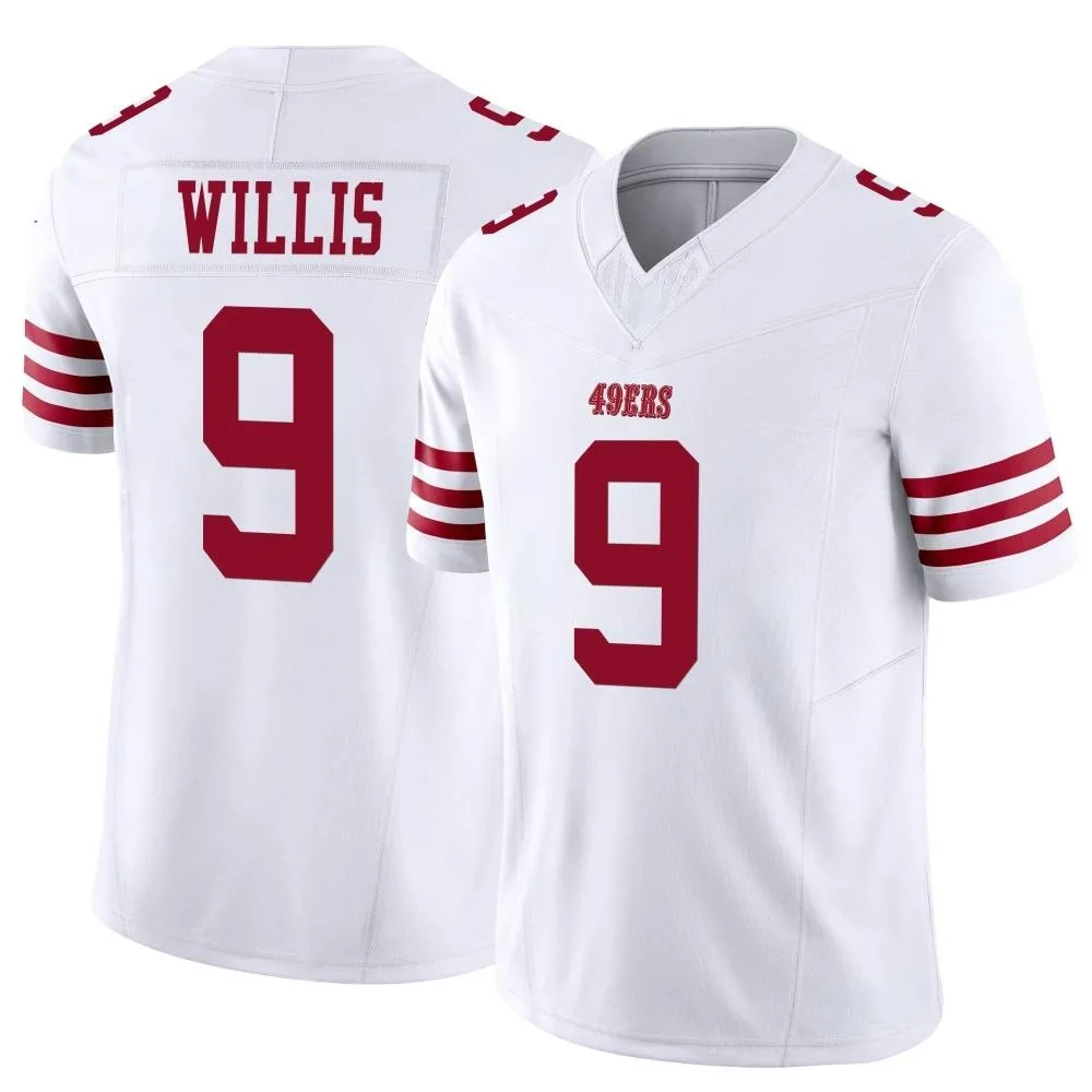 Youth San Francisco 49ers Brayden Willis Nike Vapor F.U.S.E. Limited White Jersey Youth San Francisco 49ers Brayden Willis Nike Vapor F.U.S.E. Limited White Jersey