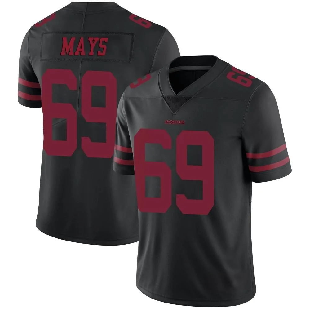 Men's San Francisco 49ers Briason Mays Nike Alternate Vapor Untouchable Limited Black Jersey Men's San Francisco 49ers Briason Mays Nike Alternate Vapor Untouchable Limited Black Jersey