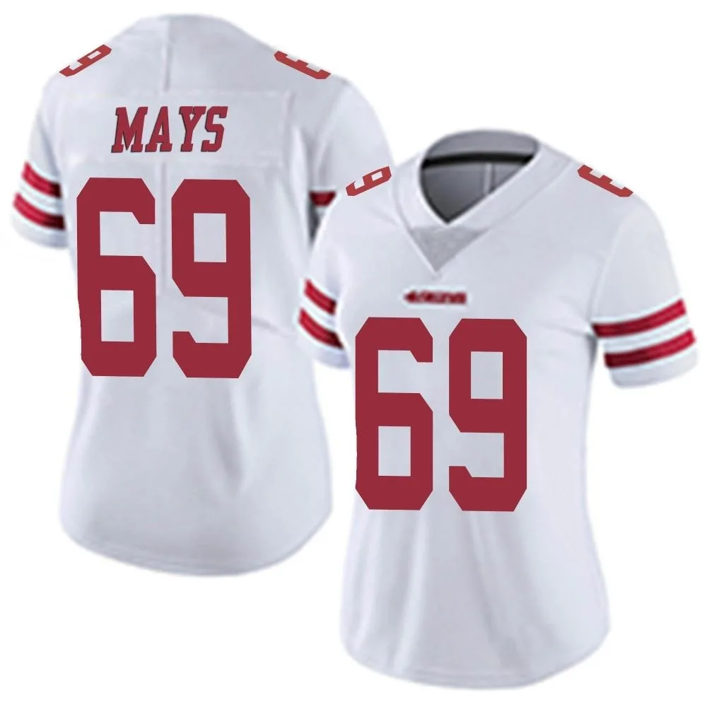 Women's San Francisco 49ers Briason Mays Nike Vapor Untouchable Limited White Jersey Women's San Francisco 49ers Briason Mays Nike Vapor Untouchable Limited White Jersey