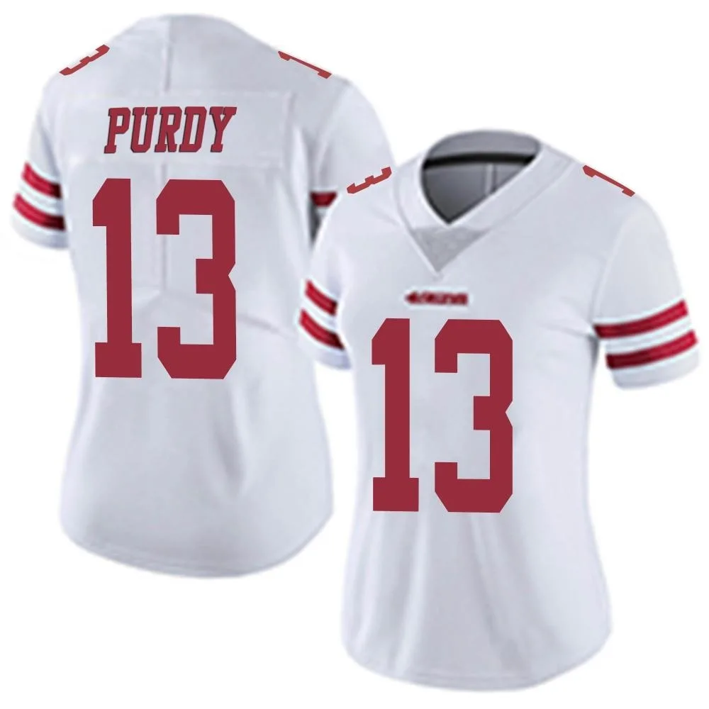 Women's San Francisco 49ers Brock Purdy Nike Vapor Untouchable Limited White Jersey Women's San Francisco 49ers Brock Purdy Nike Vapor Untouchable Limited White Jersey