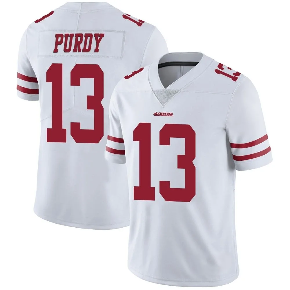 Youth San Francisco 49ers Brock Purdy Nike Vapor Untouchable Limited White Jersey Youth San Francisco 49ers Brock Purdy Nike Vapor Untouchable Limited White Jersey