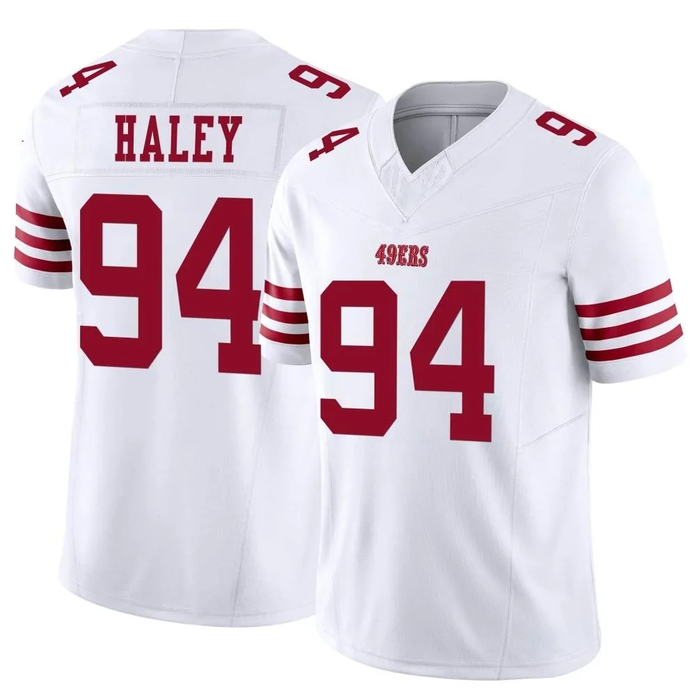 Men's San Francisco 49ers Charles Haley Nike Vapor F.U.S.E. Limited White Jersey Men's San Francisco 49ers Charles Haley Nike Vapor F.U.S.E. Limited White Jersey