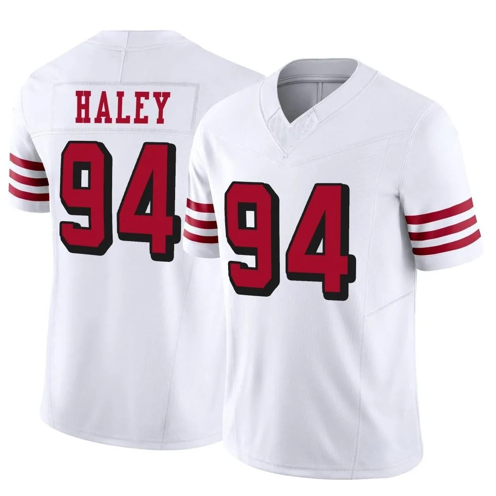 Youth San Francisco 49ers Charles Haley Nike Alternate Vapor F.U.S.E. Limited White Jersey Youth San Francisco 49ers Charles Haley Nike Alternate Vapor F.U.S.E. Limited White Jersey