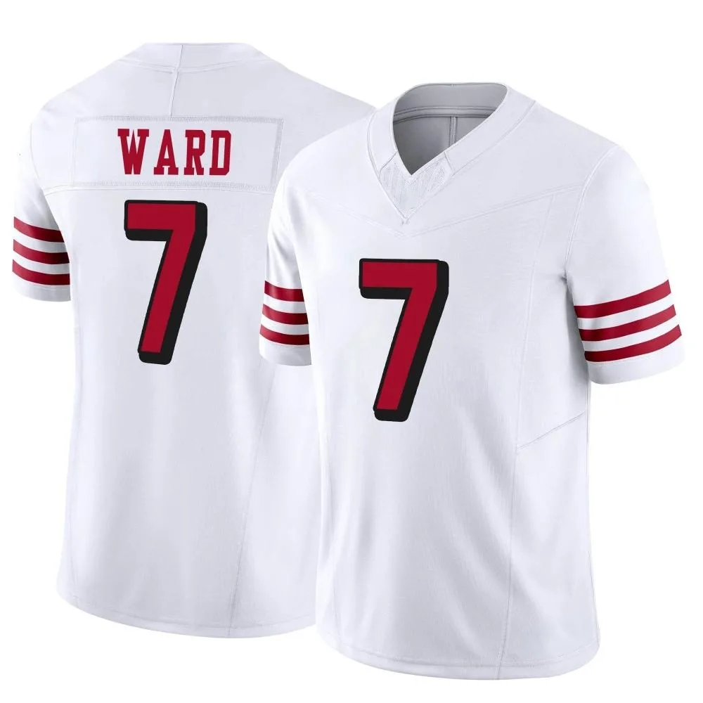 Men's San Francisco 49ers Charvarius Ward Nike Alternate Vapor F.U.S.E. Limited White Jersey Men's San Francisco 49ers Charvarius Ward Nike Alternate Vapor F.U.S.E. Limited White Jersey