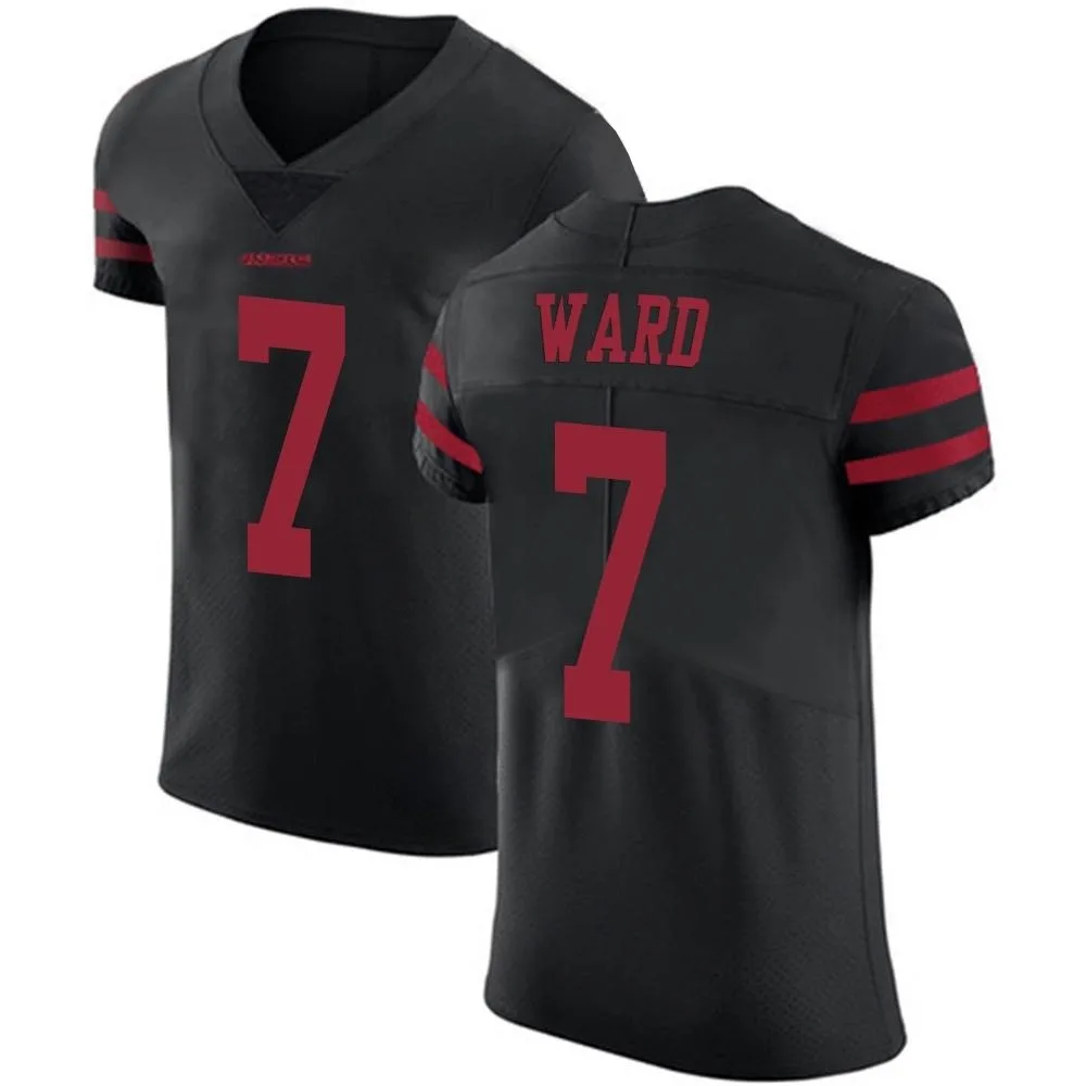 Men's San Francisco 49ers Charvarius Ward Nike Alternate Vapor Untouchable Elite Black Jersey Men's San Francisco 49ers Charvarius Ward Nike Alternate Vapor Untouchable Elite Black Jersey