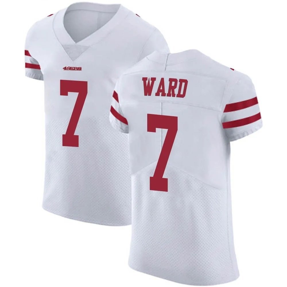 Men's San Francisco 49ers Charvarius Ward Nike Vapor Untouchable Elite White Jersey Men's San Francisco 49ers Charvarius Ward Nike Vapor Untouchable Elite White Jersey