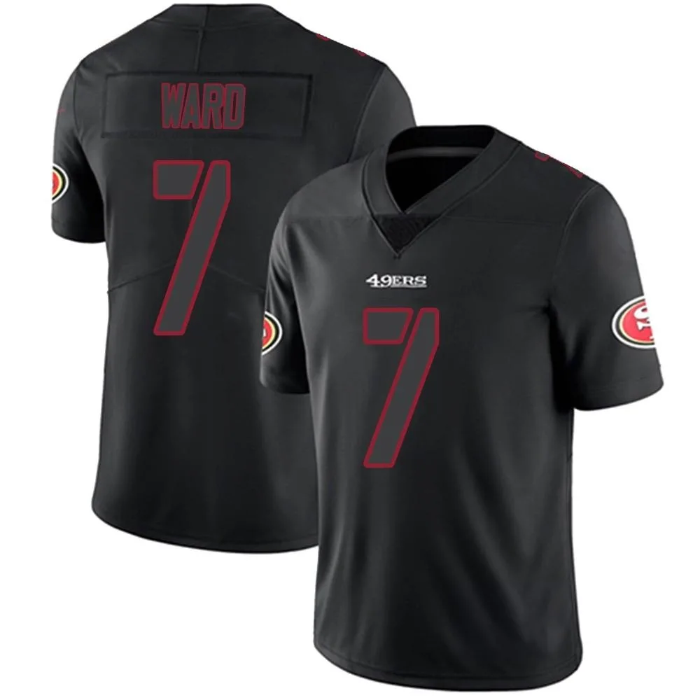 Youth San Francisco 49ers Charvarius Ward Nike Limited Black Impact Jersey Youth San Francisco 49ers Charvarius Ward Nike Limited Black Impact Jersey