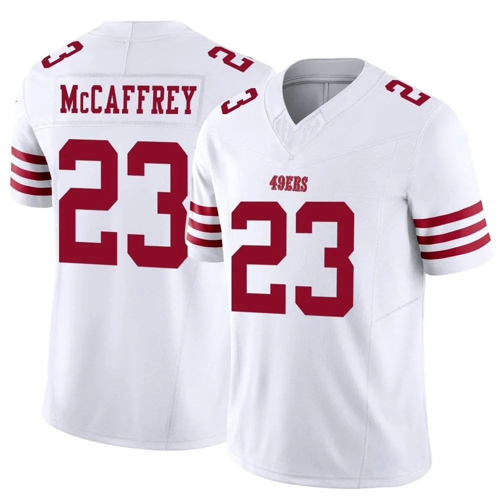 Youth San Francisco 49ers Christian Mccaffrey Nike Vapor F.U.S.E. Limited White Jersey Youth San Francisco 49ers Christian Mccaffrey Nike Vapor F.U.S.E. Limited White Jersey
