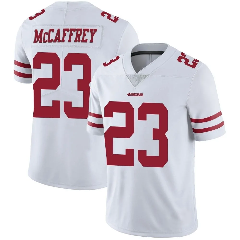 Youth San Francisco 49ers Christian Mccaffrey Nike Vapor Untouchable Limited White Jersey Youth San Francisco 49ers Christian Mccaffrey Nike Vapor Untouchable Limited White Jersey