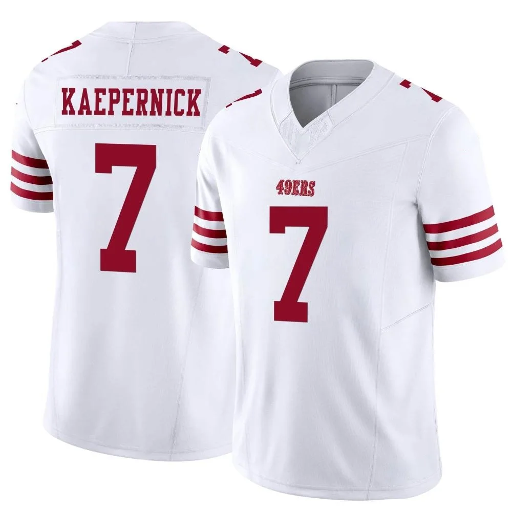 Men's San Francisco 49ers Colin Kaepernick Nike Vapor F.U.S.E. Limited White Jersey Men's San Francisco 49ers Colin Kaepernick Nike Vapor F.U.S.E. Limited White Jersey