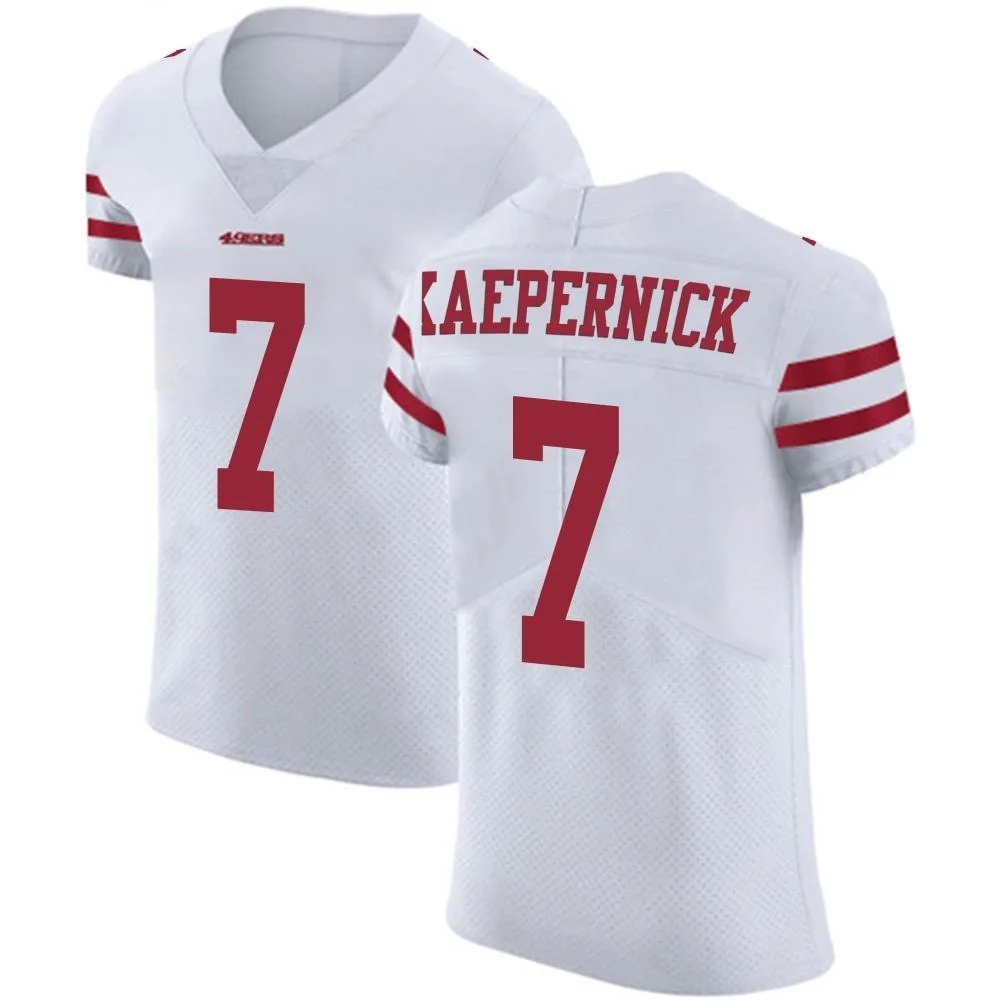 Men's San Francisco 49ers Colin Kaepernick Nike Vapor Untouchable Elite White Jersey Men's San Francisco 49ers Colin Kaepernick Nike Vapor Untouchable Elite White Jersey