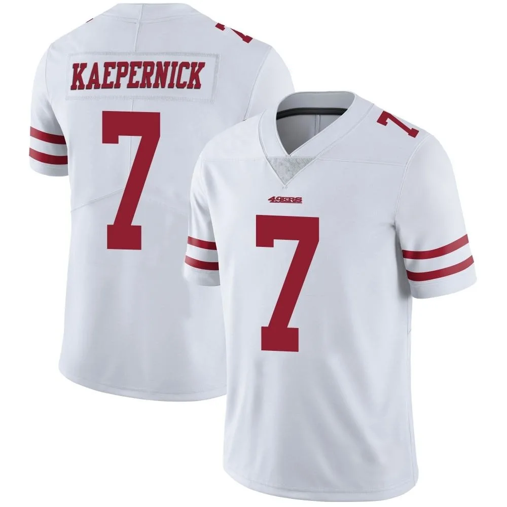 Men's San Francisco 49ers Colin Kaepernick Nike Vapor Untouchable Limited White Jersey Men's San Francisco 49ers Colin Kaepernick Nike Vapor Untouchable Limited White Jersey