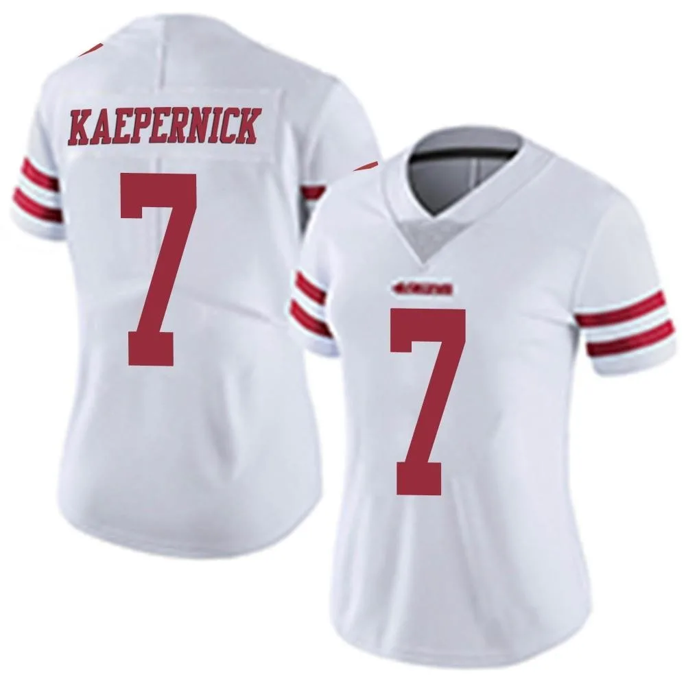 Women's San Francisco 49ers Colin Kaepernick Nike Vapor Untouchable Limited White Jersey Women's San Francisco 49ers Colin Kaepernick Nike Vapor Untouchable Limited White Jersey