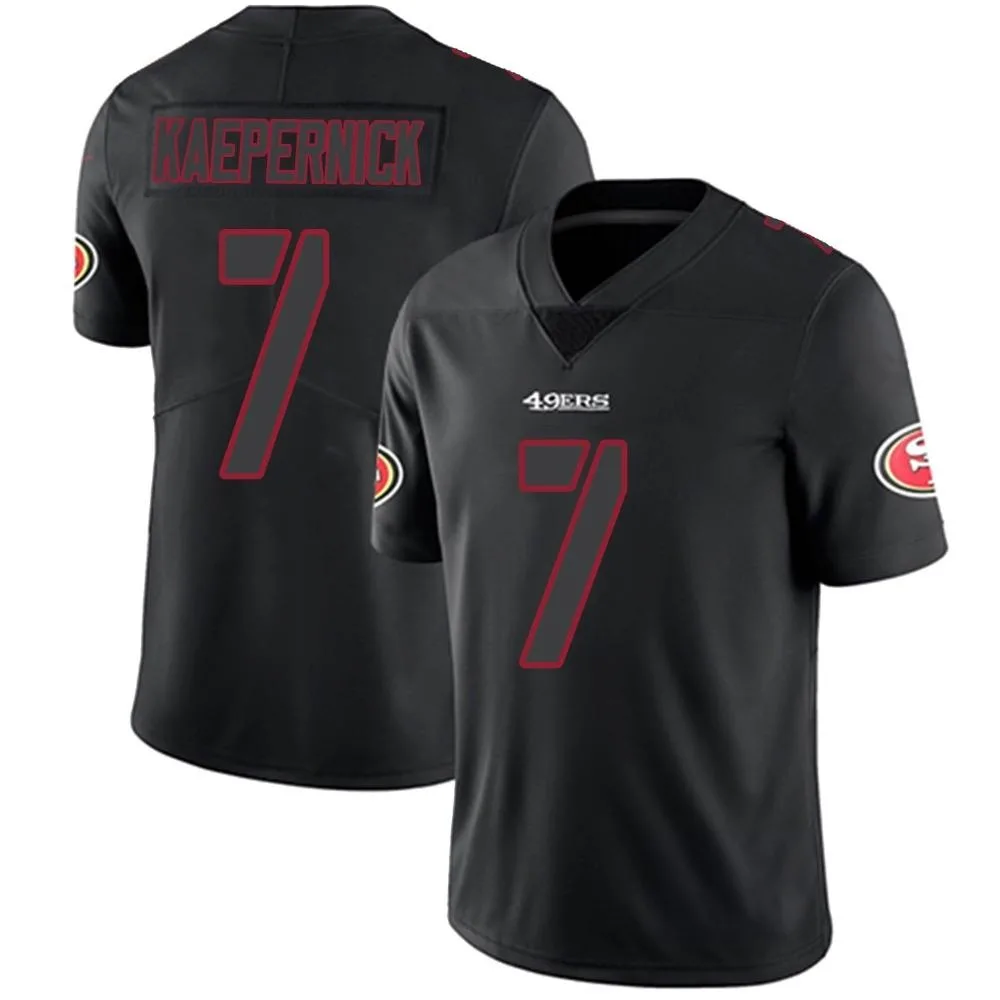 Youth San Francisco 49ers Colin Kaepernick Nike Limited Black Impact Jersey Youth San Francisco 49ers Colin Kaepernick Nike Limited Black Impact Jersey