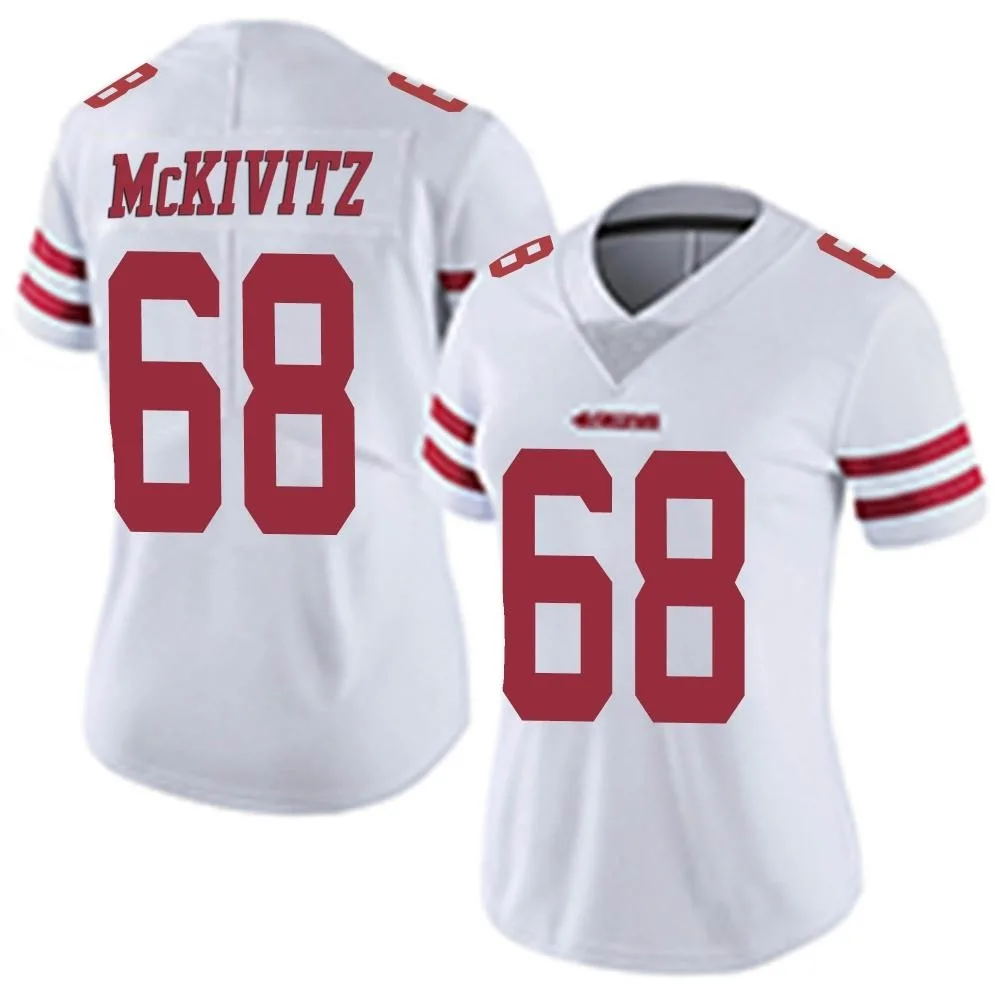 Women's San Francisco 49ers Colton Mckivitz Nike Vapor Untouchable Limited White Jersey Women's San Francisco 49ers Colton Mckivitz Nike Vapor Untouchable Limited White Jersey