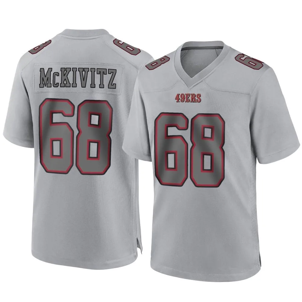 Youth San Francisco 49ers Colton Mckivitz Nike Atmosphere Fashion Game Gray Jersey Youth San Francisco 49ers Colton Mckivitz Nike Atmosphere Fashion Game Gray Jersey