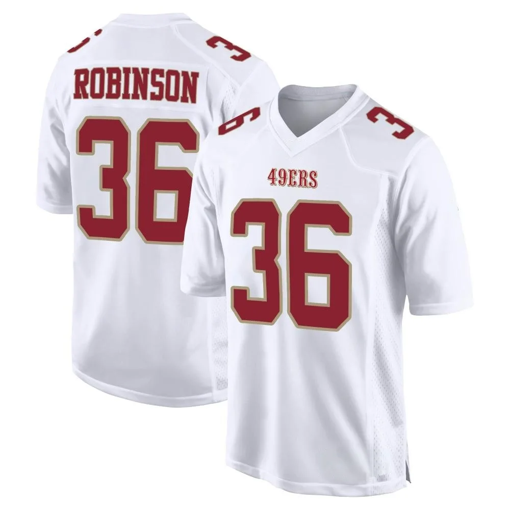 Youth San Francisco 49ers Curtis Robinson Nike Fashion Game White Jersey Youth San Francisco 49ers Curtis Robinson Nike Fashion Game White Jersey