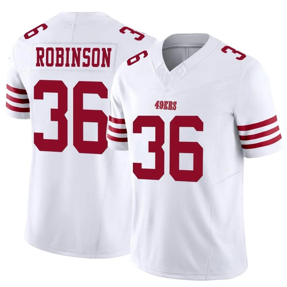 Youth San Francisco 49ers Curtis Robinson Nike Vapor F.U.S.E. Limited White Jersey Youth San Francisco 49ers Curtis Robinson Nike Vapor F.U.S.E. Limited White Jersey