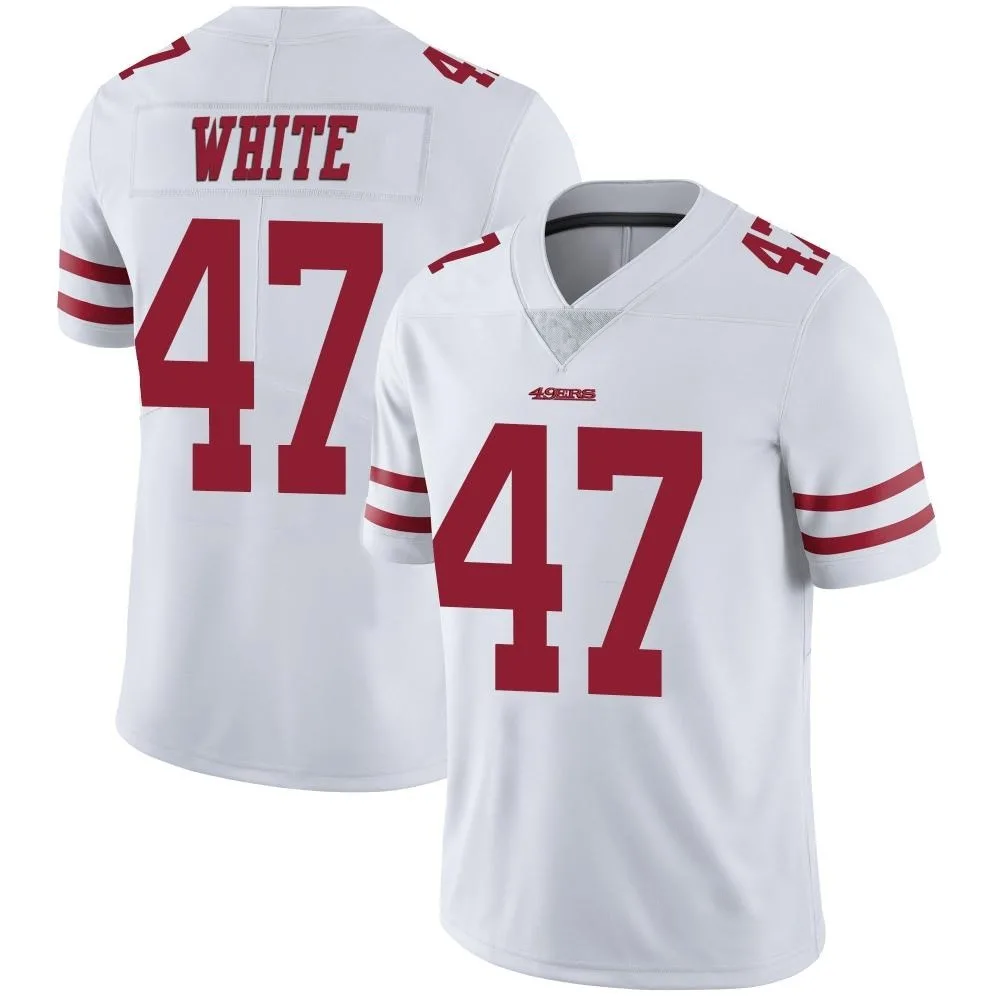 Men's San Francisco 49ers Dashaun White Nike Vapor Untouchable Limited White Jersey Men's San Francisco 49ers Dashaun White Nike Vapor Untouchable Limited White Jersey