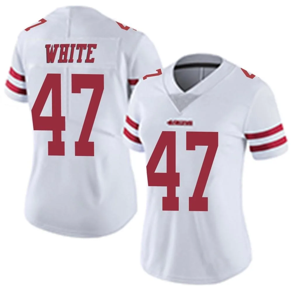 Women's San Francisco 49ers Dashaun White Nike Vapor Untouchable Limited White Jersey Women's San Francisco 49ers Dashaun White Nike Vapor Untouchable Limited White Jersey