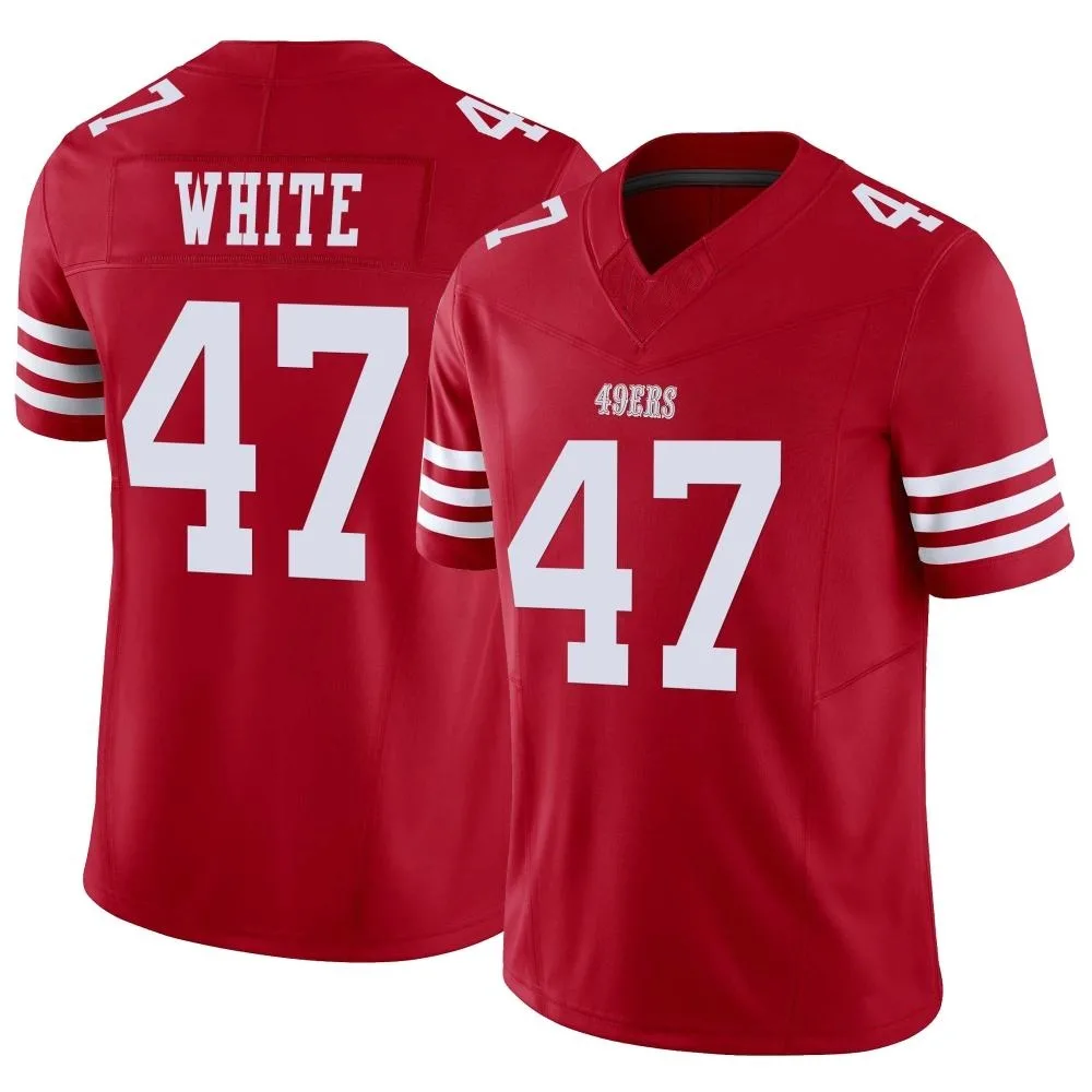 Youth San Francisco 49ers Dashaun White Nike Vapor F.U.S.E. Limited Scarlet Jersey Youth San Francisco 49ers Dashaun White Nike Vapor F.U.S.E. Limited Scarlet Jersey
