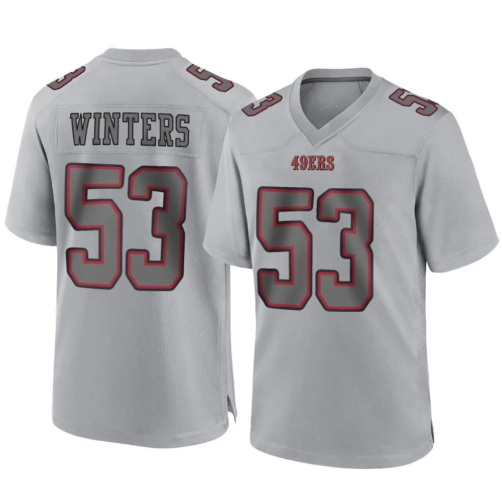 Youth San Francisco 49ers Dee Winters Nike Atmosphere Fashion Game Gray Jersey Youth San Francisco 49ers Dee Winters Nike Atmosphere Fashion Game Gray Jersey