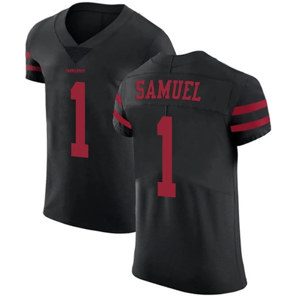 Men's San Francisco 49ers Deebo Samuel Sr. Nike Alternate Vapor Untouchable Elite Black Jersey Men's San Francisco 49ers Deebo Samuel Sr. Nike Alternate Vapor Untouchable Elite Black Jersey